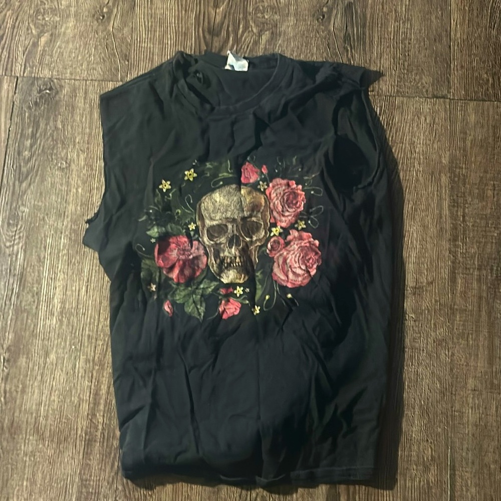 Punk Rock Tee shirt distressed